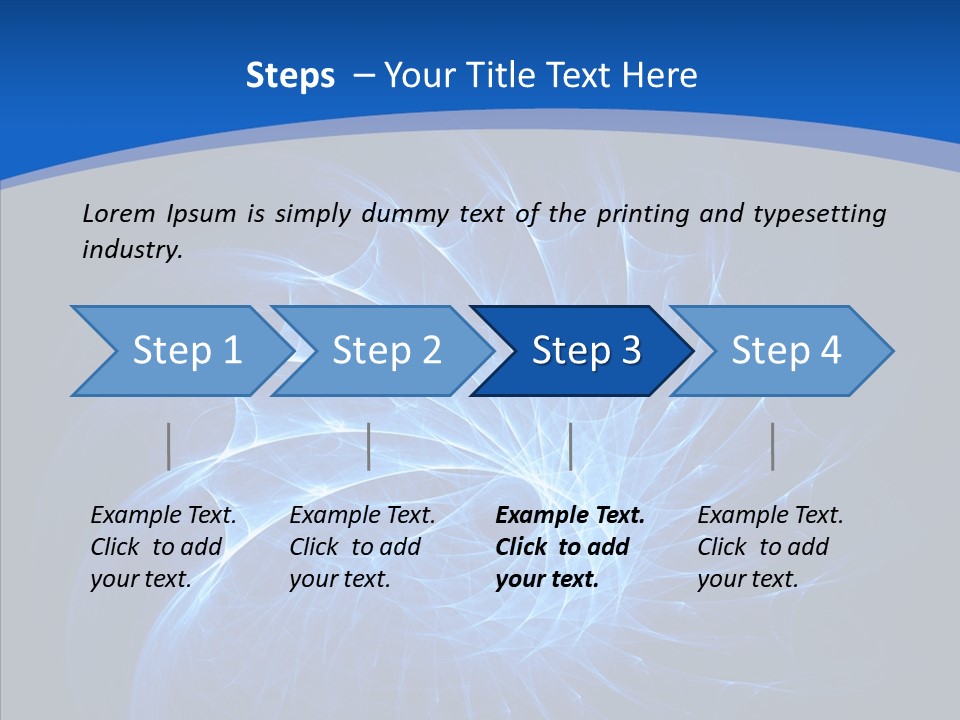 Dream Illusion Ocean PowerPoint Template