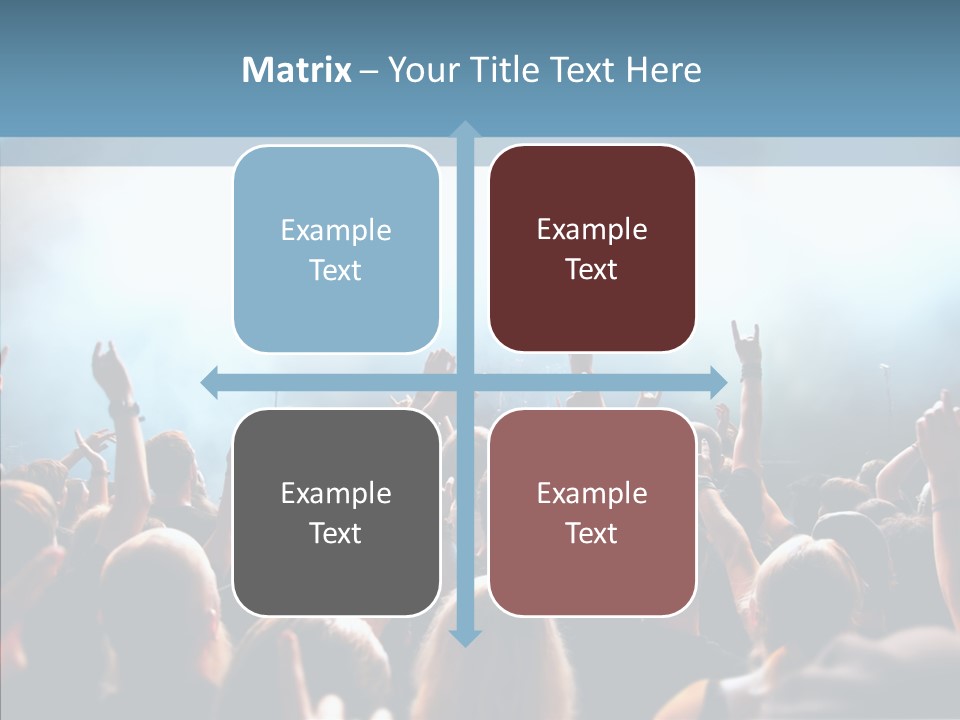 Smoke Act Band PowerPoint Template