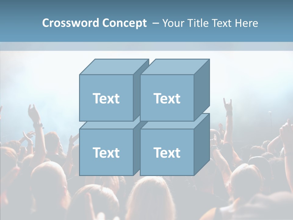 Smoke Act Band PowerPoint Template