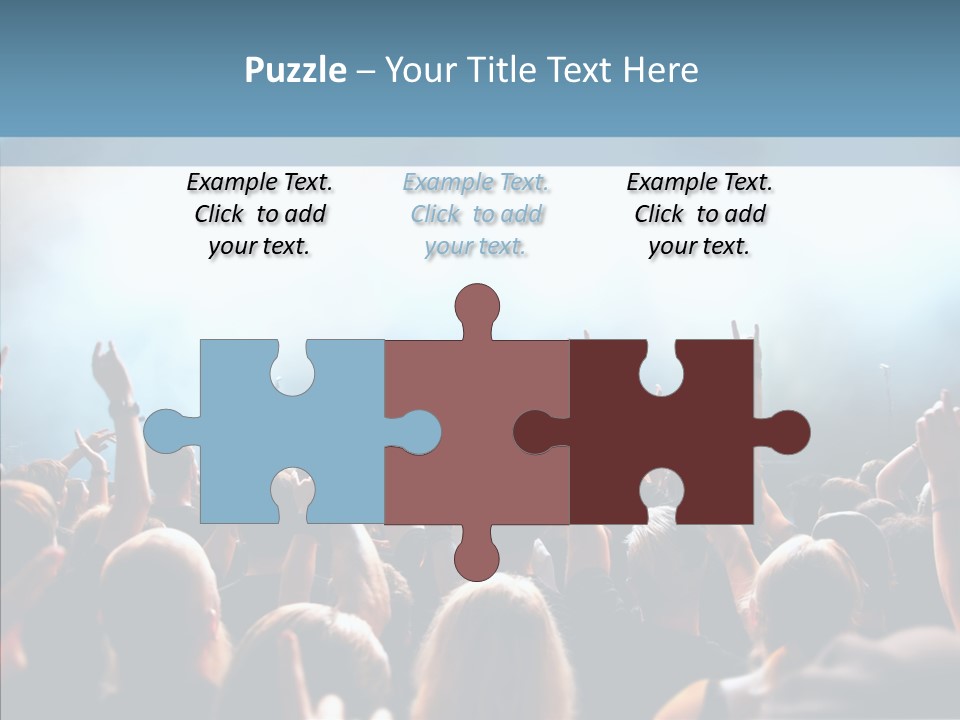 Smoke Act Band PowerPoint Template