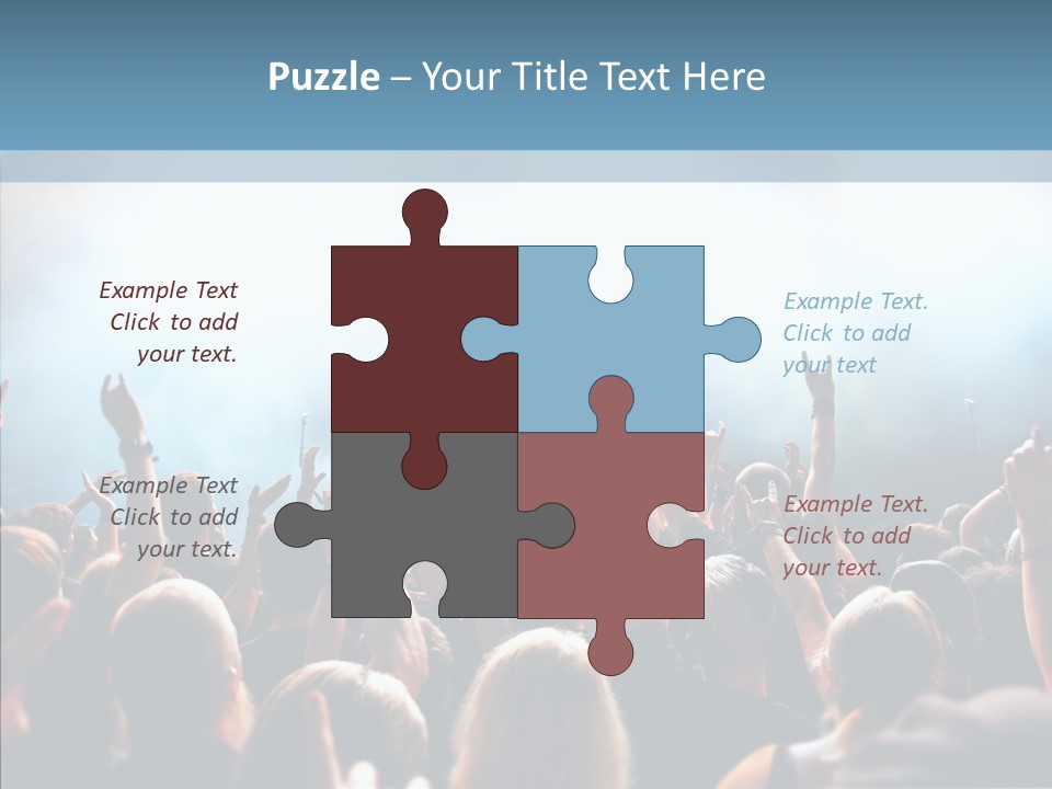 Smoke Act Band PowerPoint Template