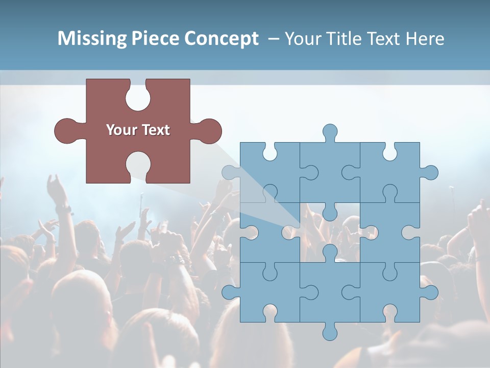 Smoke Act Band PowerPoint Template