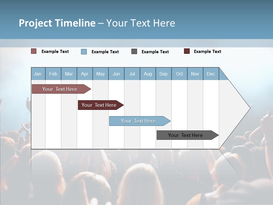 Smoke Act Band PowerPoint Template