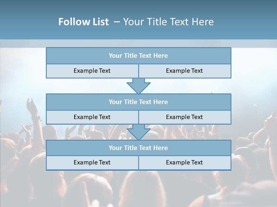 Smoke Act Band PowerPoint Template