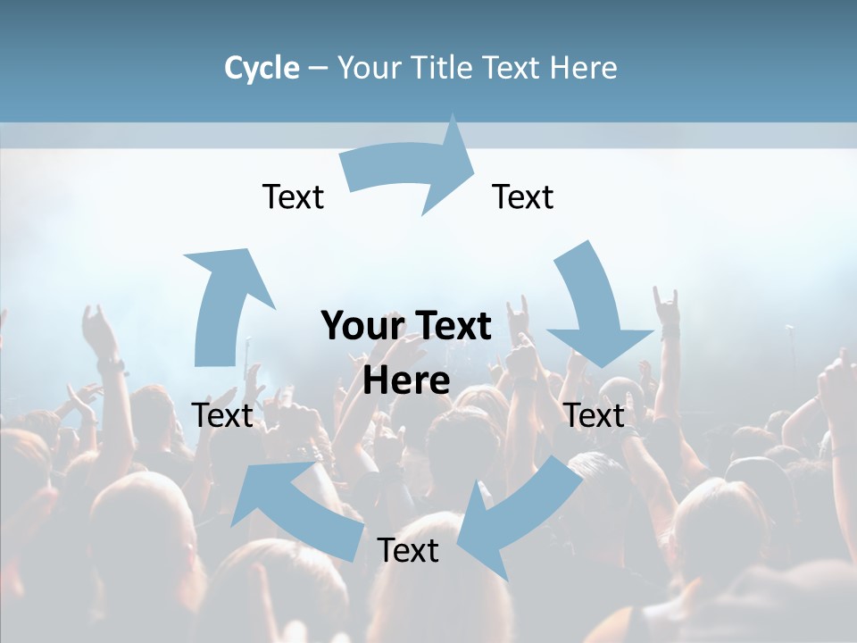 Smoke Act Band PowerPoint Template