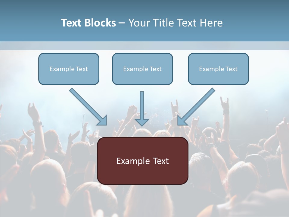 Smoke Act Band PowerPoint Template