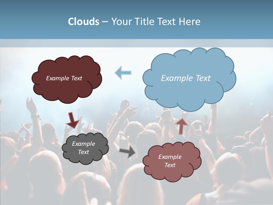 Smoke Act Band PowerPoint Template