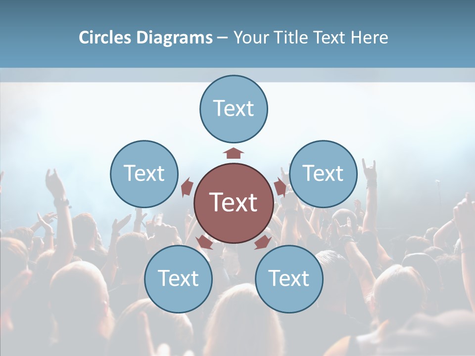 Smoke Act Band PowerPoint Template