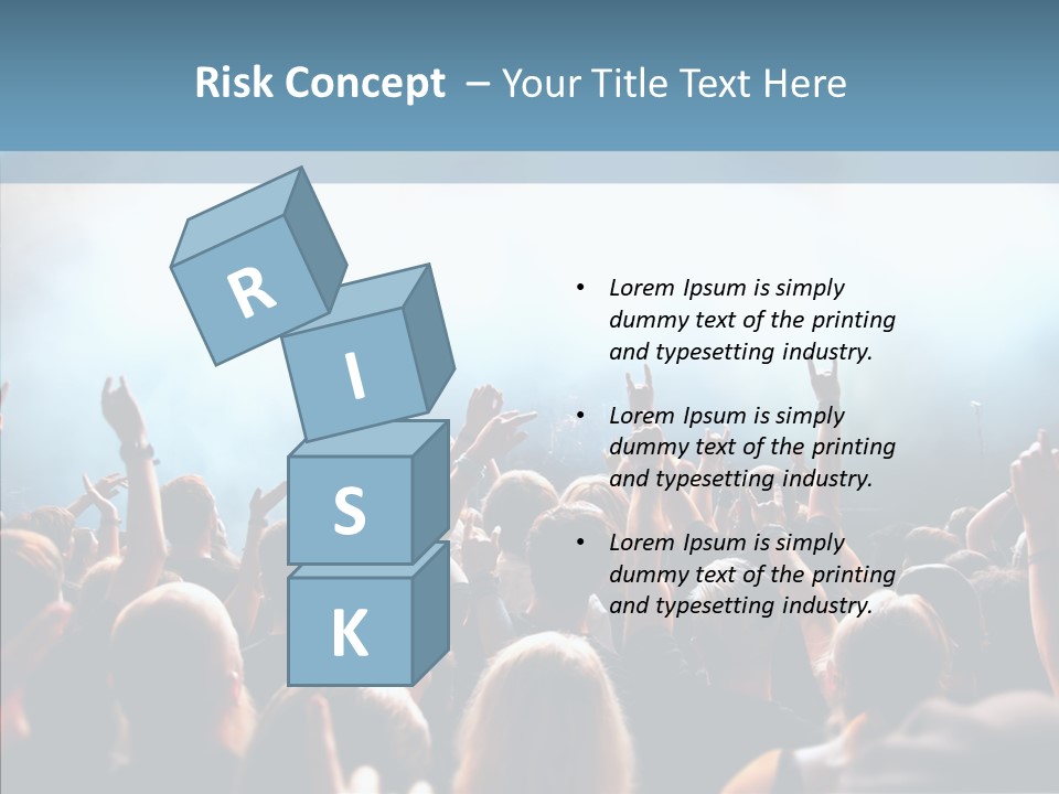 Smoke Act Band PowerPoint Template