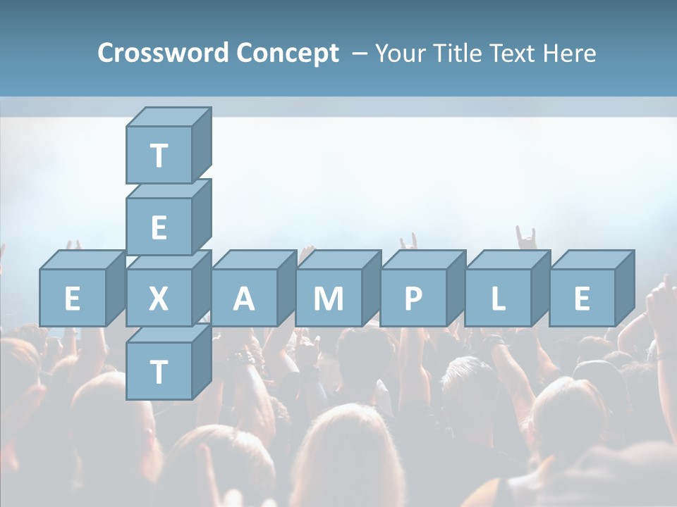 Smoke Act Band PowerPoint Template