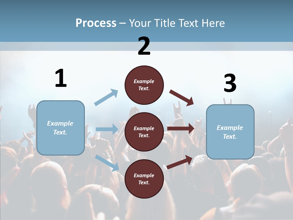 Smoke Act Band PowerPoint Template