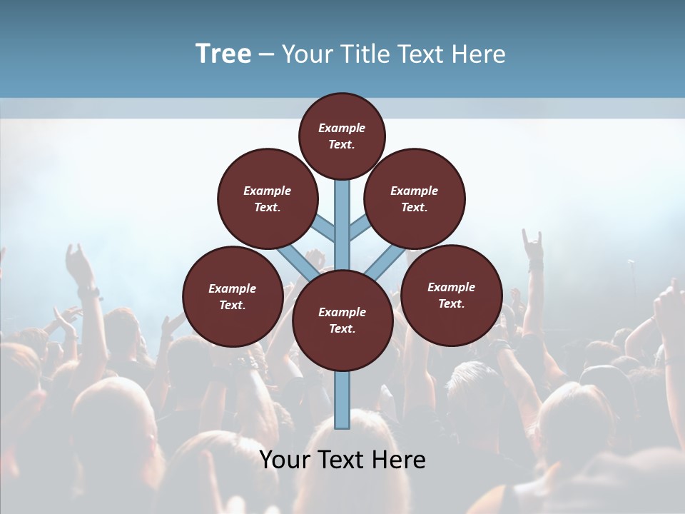Smoke Act Band PowerPoint Template