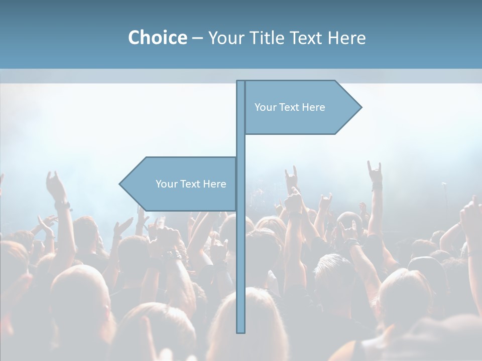 Smoke Act Band PowerPoint Template