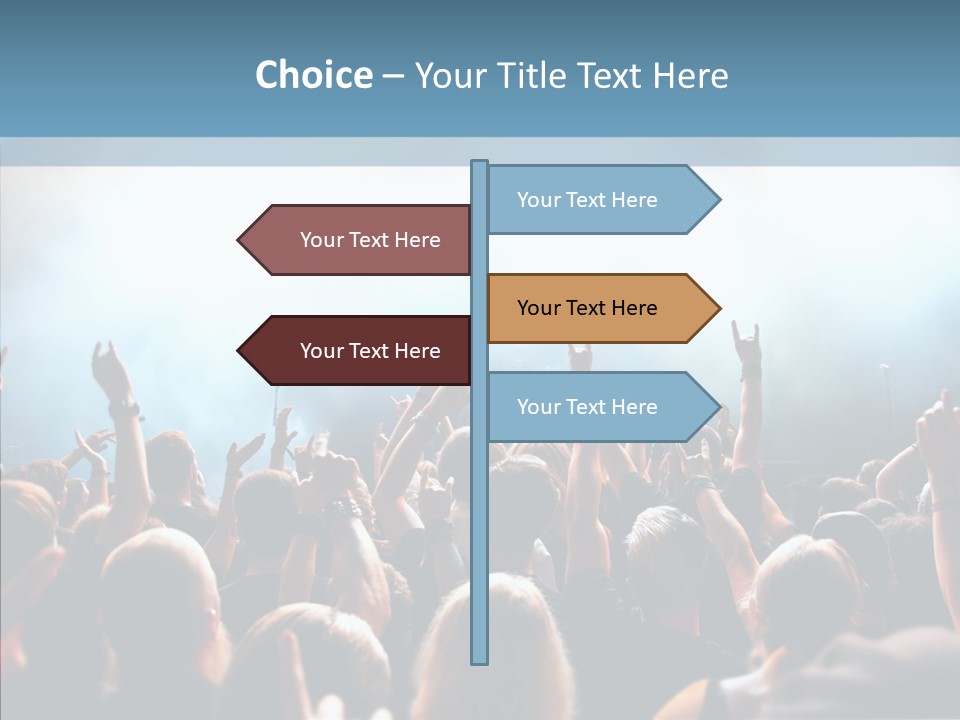 Smoke Act Band PowerPoint Template