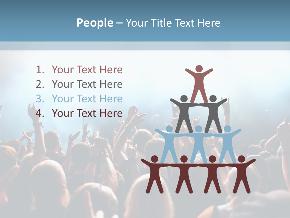 Smoke Act Band PowerPoint Template