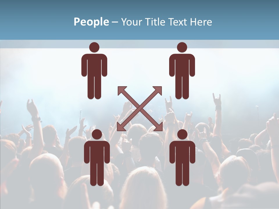 Smoke Act Band PowerPoint Template