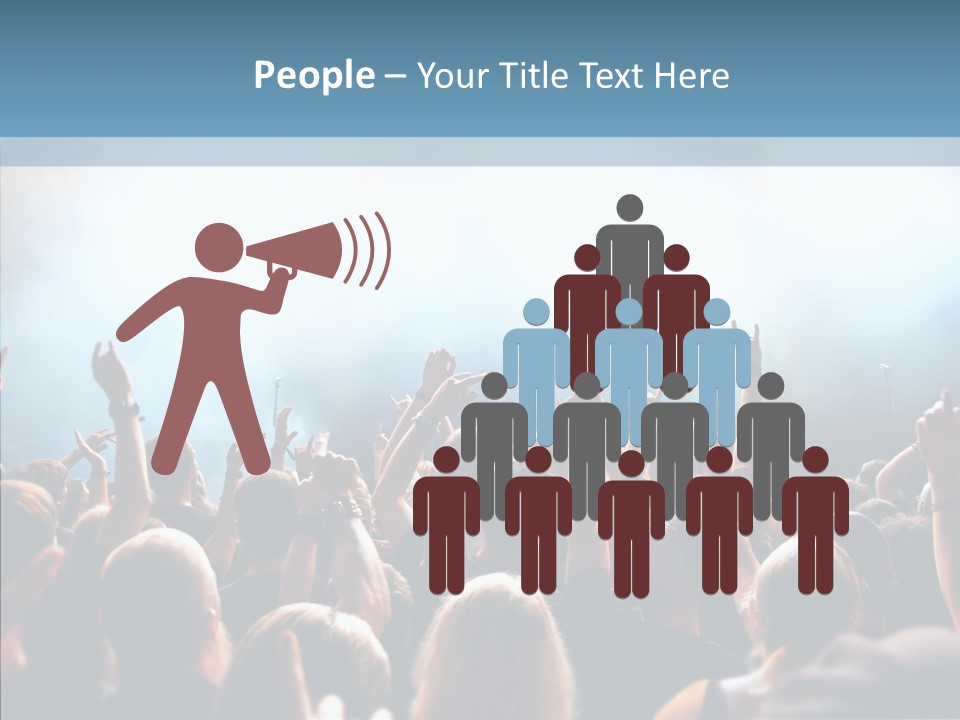 Smoke Act Band PowerPoint Template