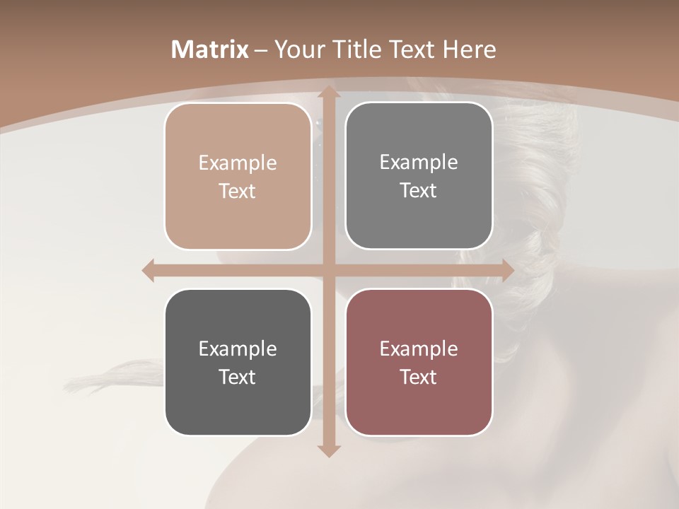 Shadow Boobs Creative PowerPoint Template