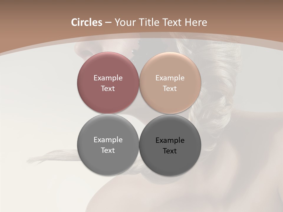 Shadow Boobs Creative PowerPoint Template