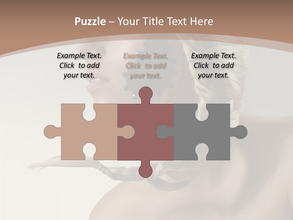 Shadow Boobs Creative PowerPoint Template