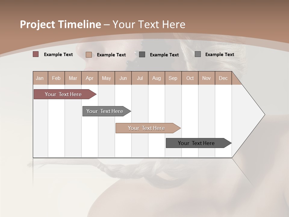 Shadow Boobs Creative PowerPoint Template