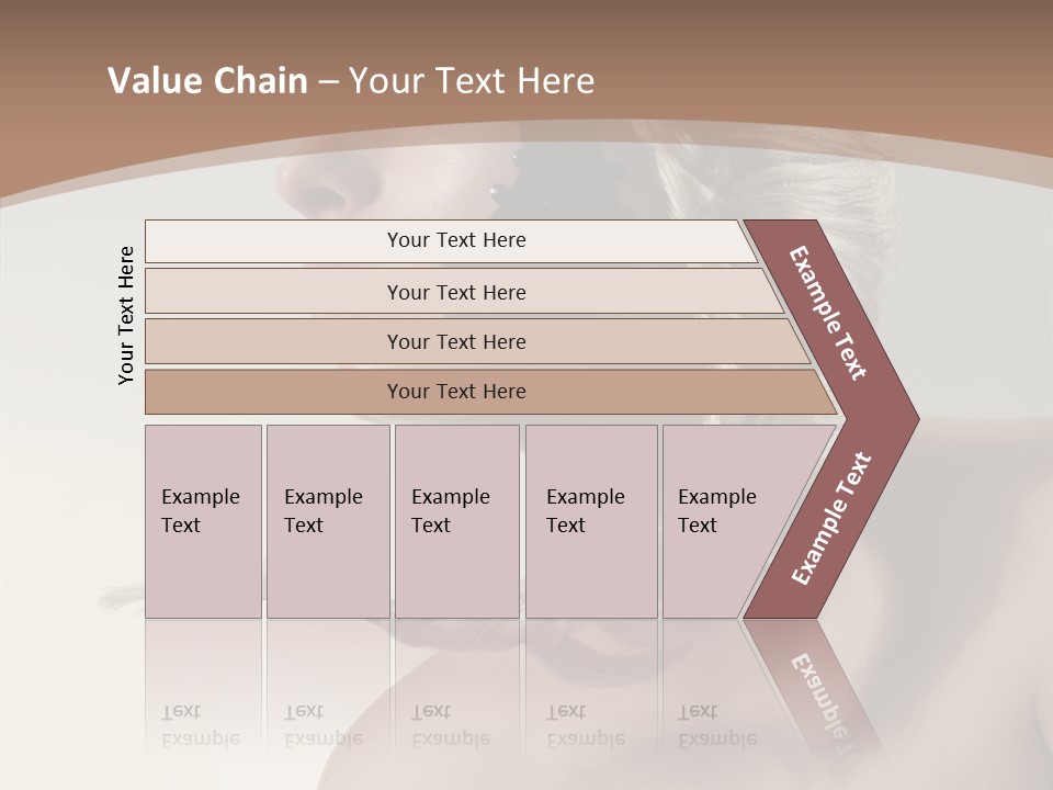 Shadow Boobs Creative PowerPoint Template