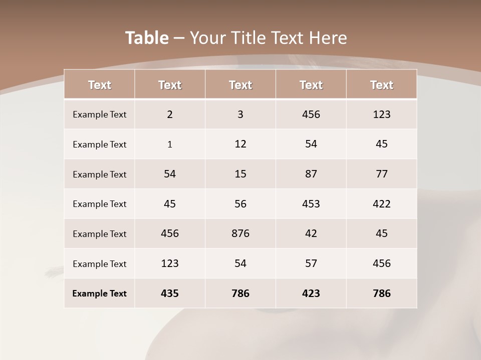 Shadow Boobs Creative PowerPoint Template