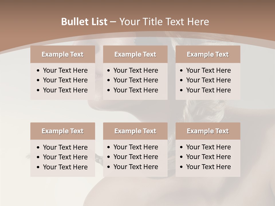 Shadow Boobs Creative PowerPoint Template