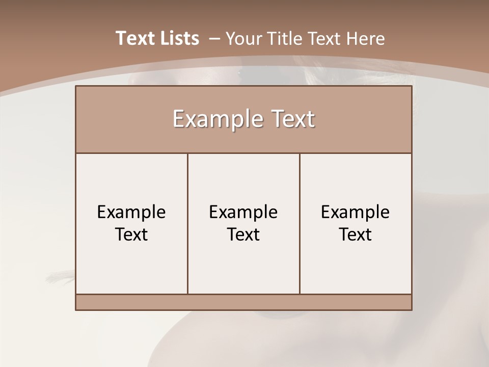 Shadow Boobs Creative PowerPoint Template
