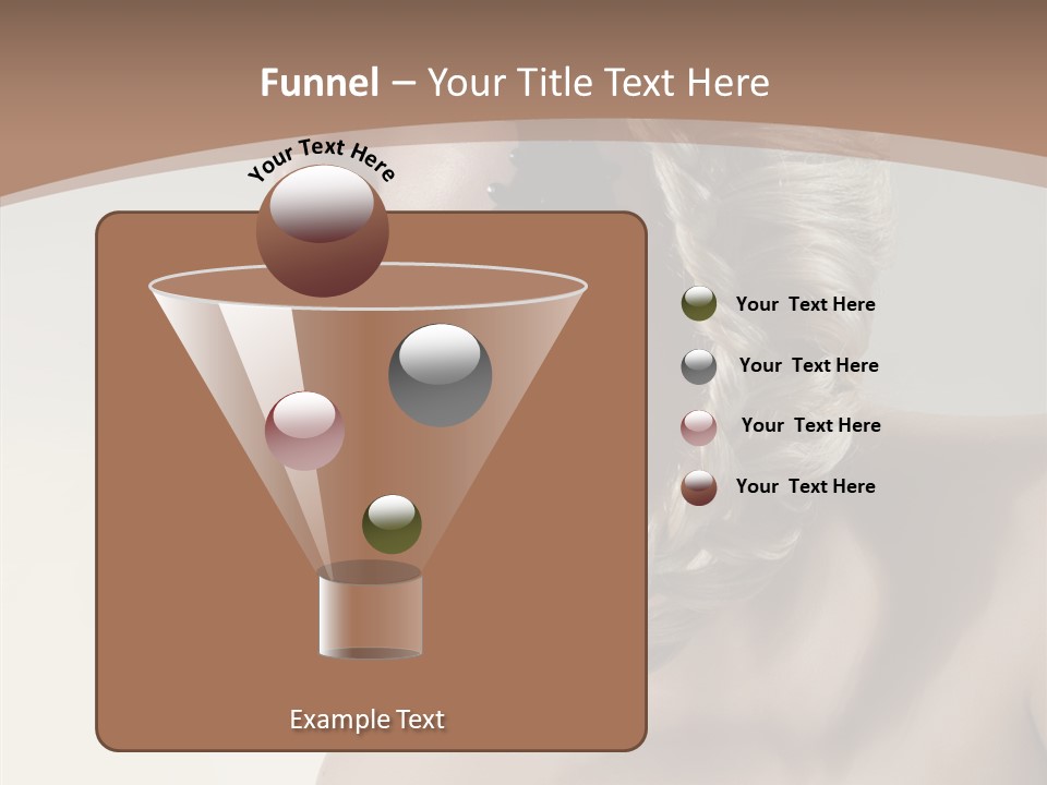 Shadow Boobs Creative PowerPoint Template