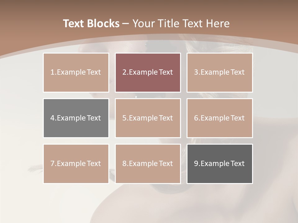 Shadow Boobs Creative PowerPoint Template