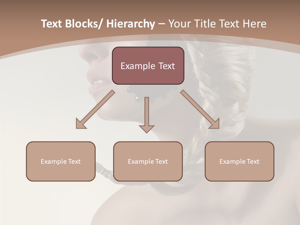 Shadow Boobs Creative PowerPoint Template