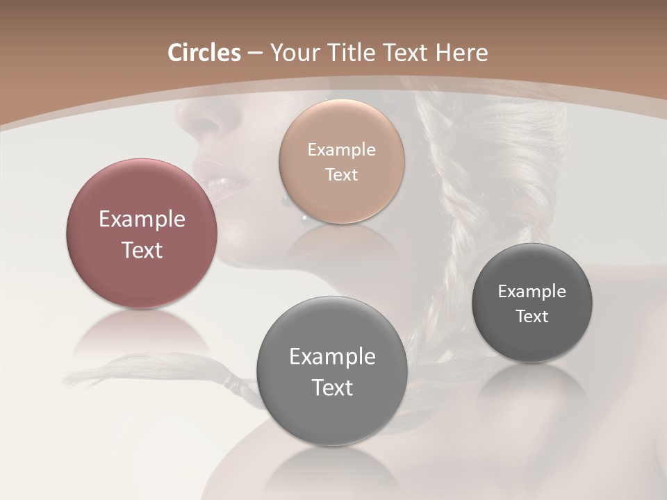 Shadow Boobs Creative PowerPoint Template