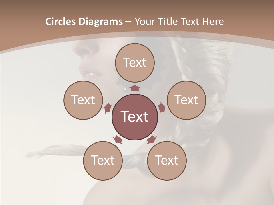 Shadow Boobs Creative PowerPoint Template