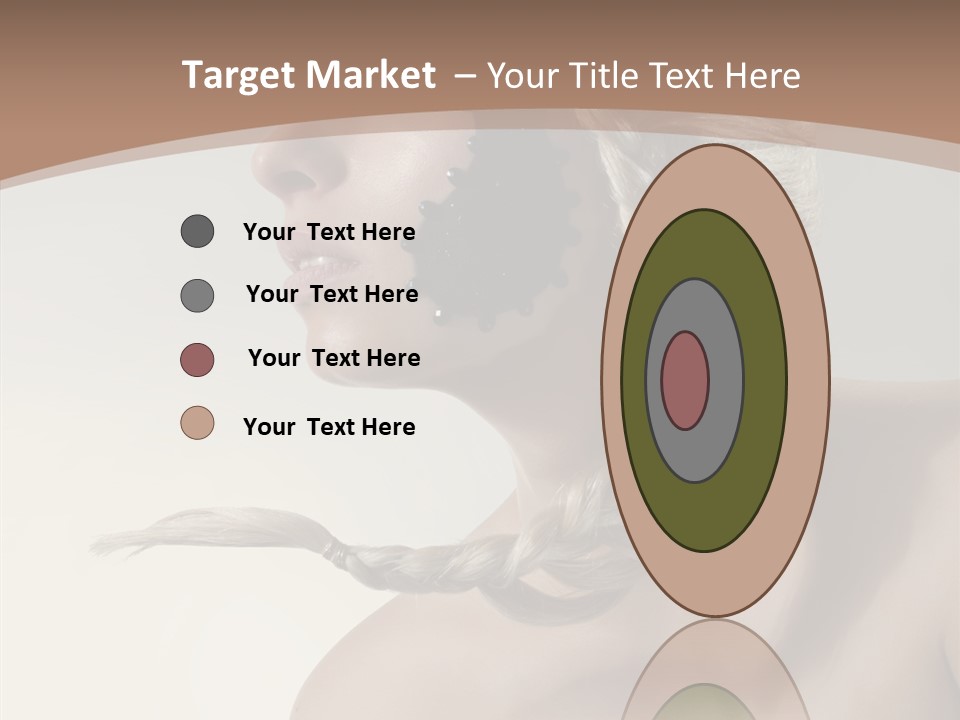 Shadow Boobs Creative PowerPoint Template