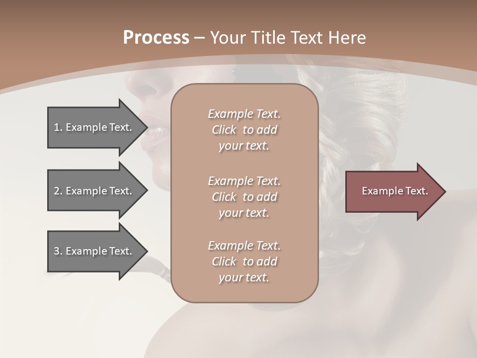 Shadow Boobs Creative PowerPoint Template