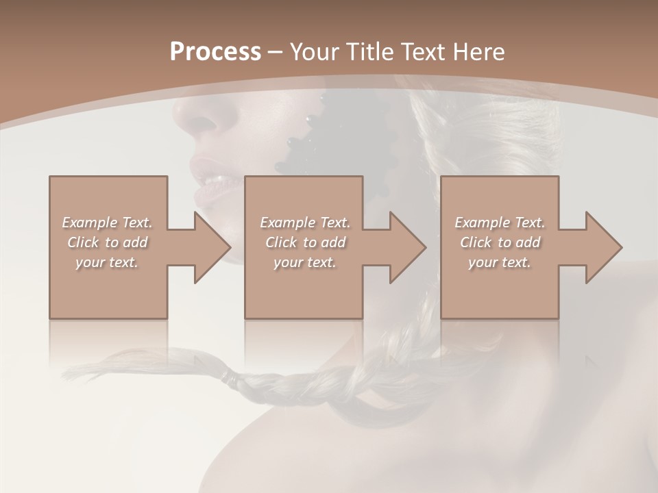 Shadow Boobs Creative PowerPoint Template
