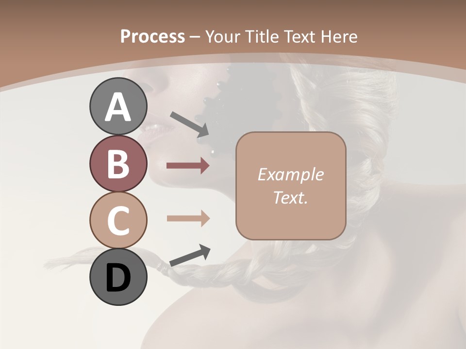 Shadow Boobs Creative PowerPoint Template