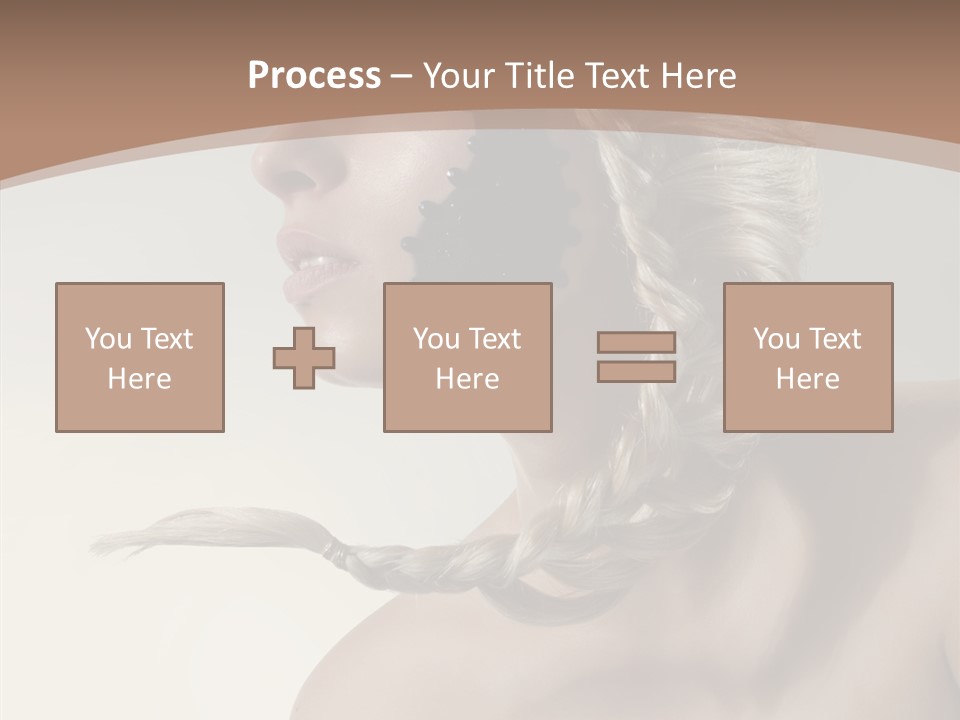 Shadow Boobs Creative PowerPoint Template