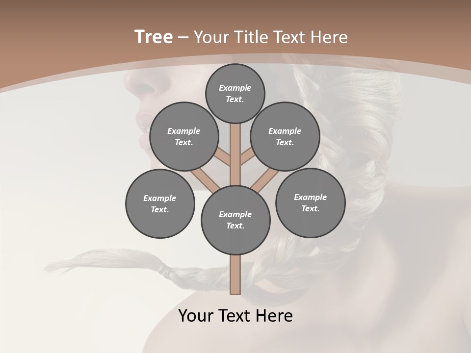 Shadow Boobs Creative PowerPoint Template