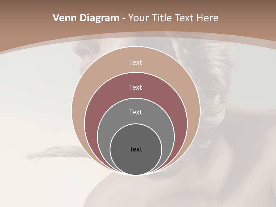 Shadow Boobs Creative PowerPoint Template