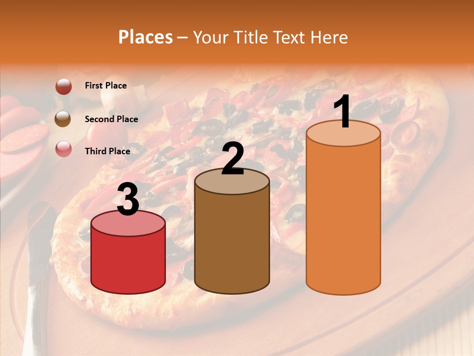 Fast Vegetables Pepper PowerPoint Template