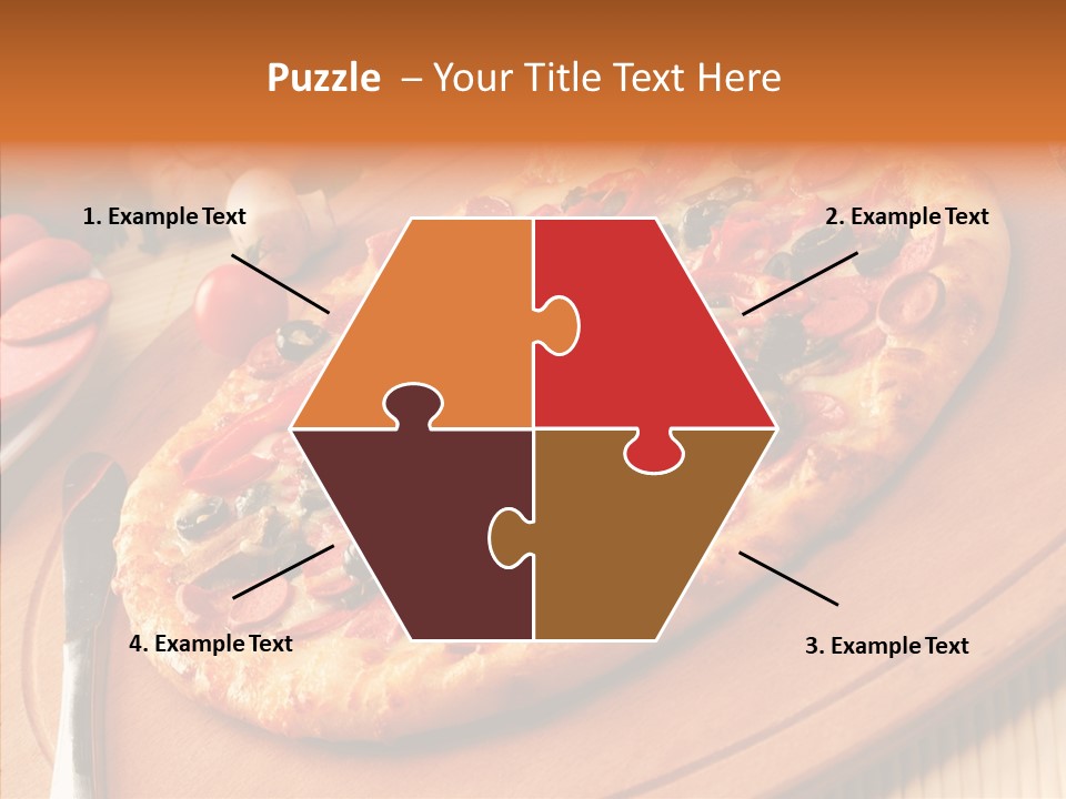 Fast Vegetables Pepper PowerPoint Template