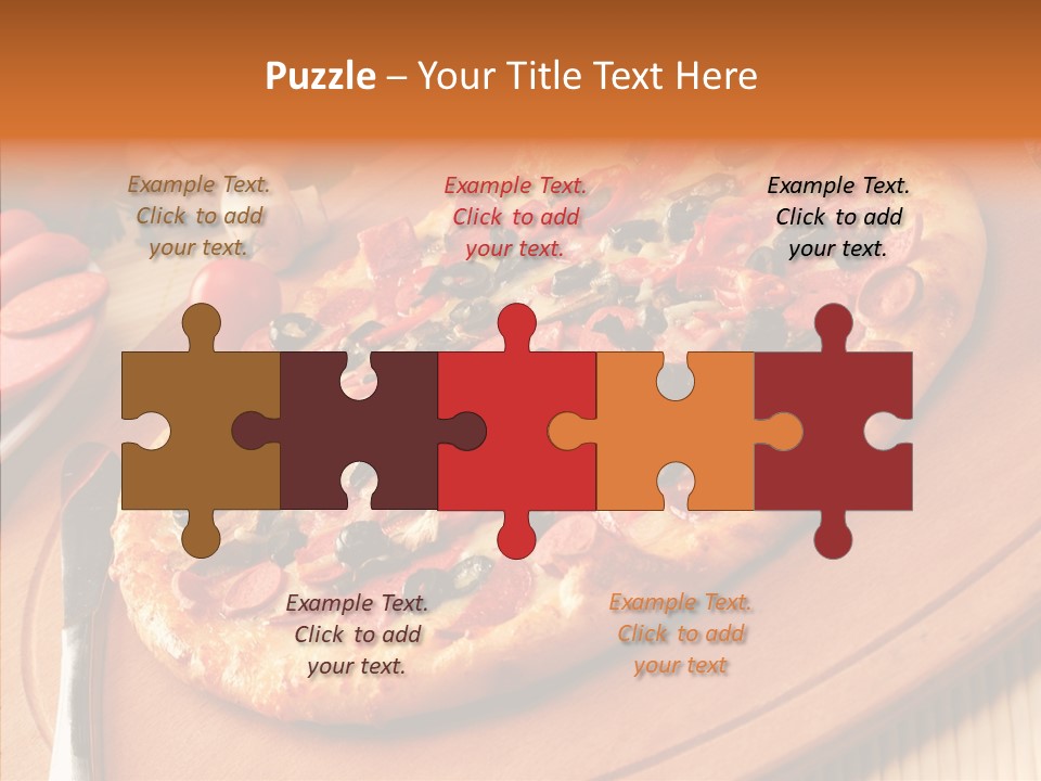 Fast Vegetables Pepper PowerPoint Template