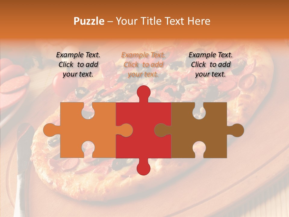 Fast Vegetables Pepper PowerPoint Template