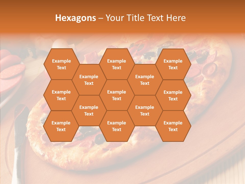 Fast Vegetables Pepper PowerPoint Template