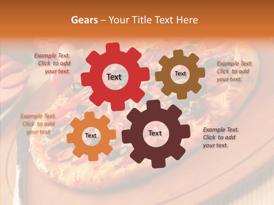 Fast Vegetables Pepper PowerPoint Template