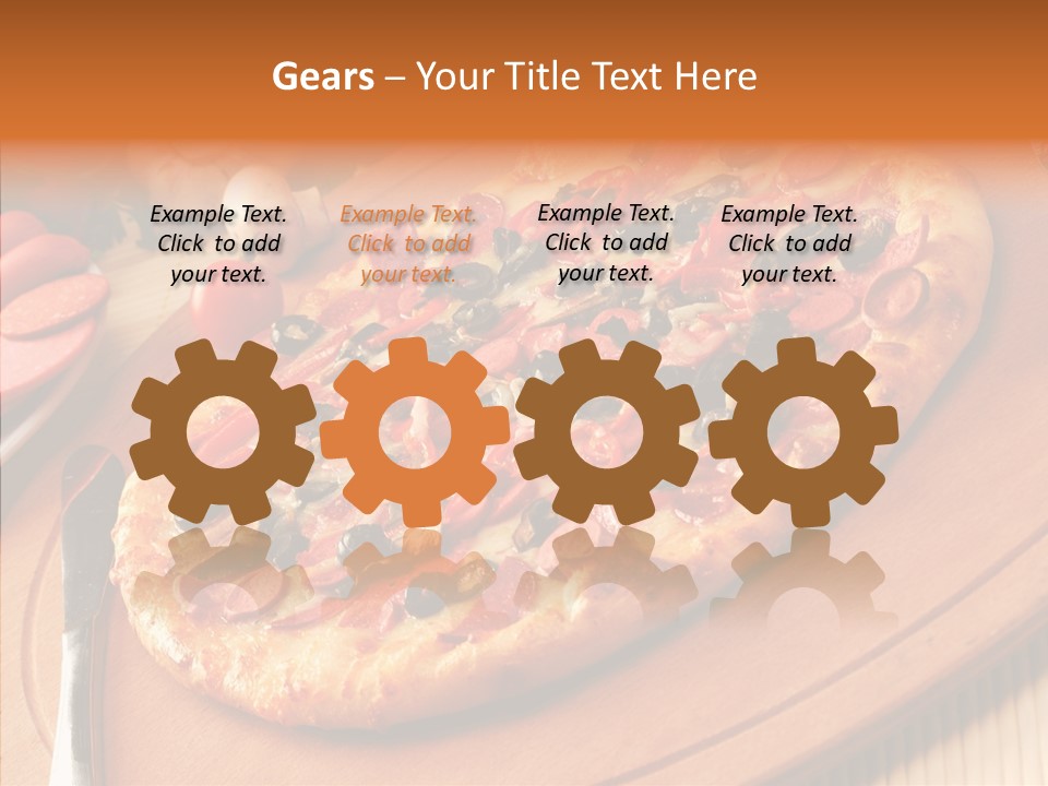 Fast Vegetables Pepper PowerPoint Template