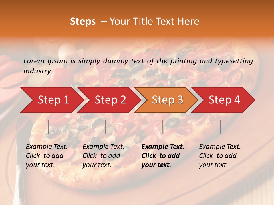 Fast Vegetables Pepper PowerPoint Template