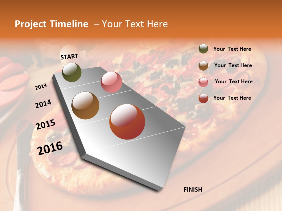 Fast Vegetables Pepper PowerPoint Template